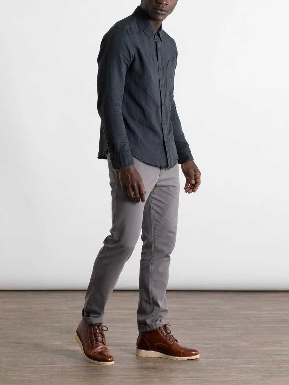 NWT Bridge and Burn Bradley Gray Slim Pants 31L